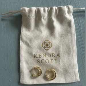 Kendra Scott Three Strand Hoops